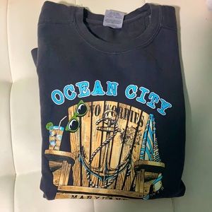 Grey ocean city sweatshirt